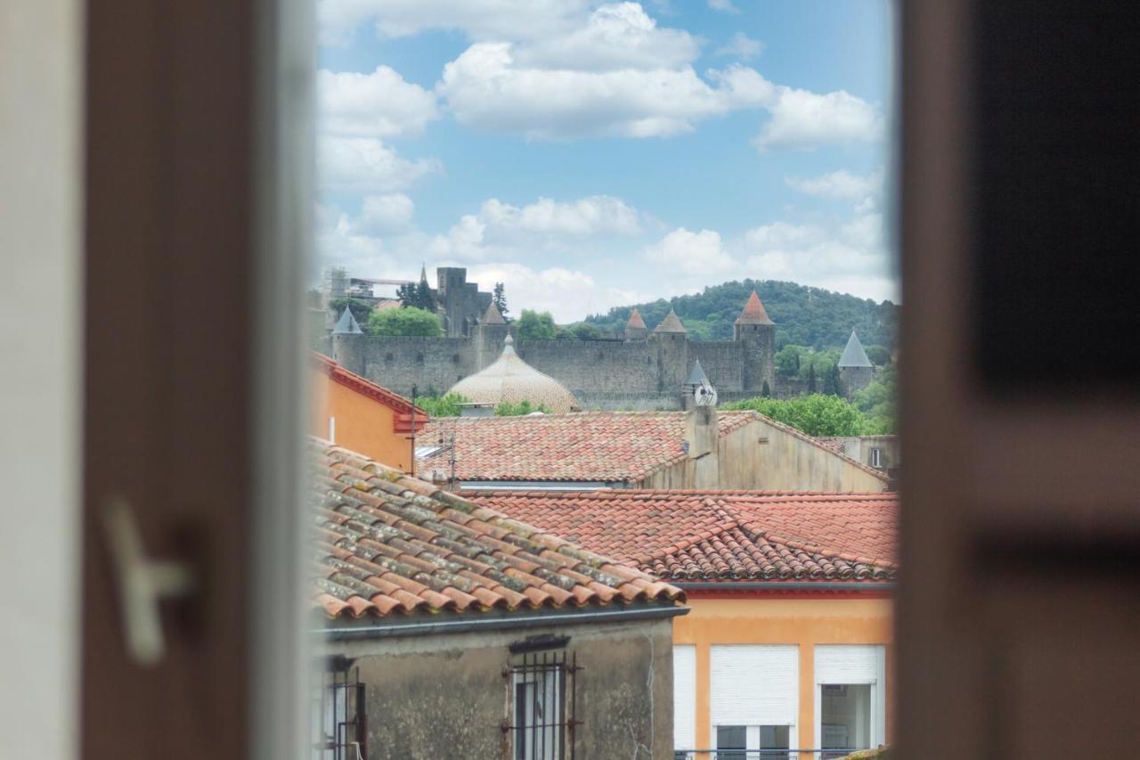 Le Boheme - Netflix - Wifi - Vue Sur La Cite Medievale Et Les Toits Carcassonne Exteriér fotografie